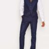 Shdone Myloiver Navy Waistcoat - Imagen 3